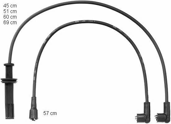 Beru ZEF1027 Ignition cable kit ZEF1027: Buy near me in Poland at 2407.PL - Good price!