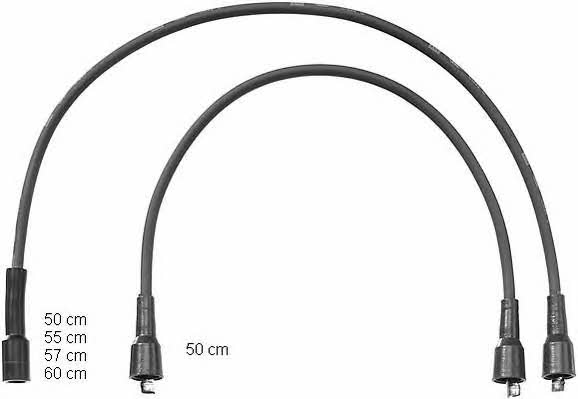  ZEF1046 Ignition cable kit ZEF1046: Buy near me in Poland at 2407.PL - Good price!