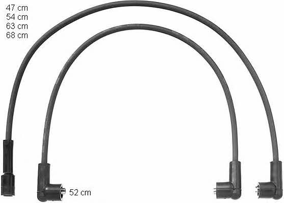 Beru ZEF1055 Ignition cable kit ZEF1055: Buy near me in Poland at 2407.PL - Good price!