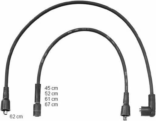  ZEF1073 Ignition cable kit ZEF1073: Buy near me in Poland at 2407.PL - Good price!