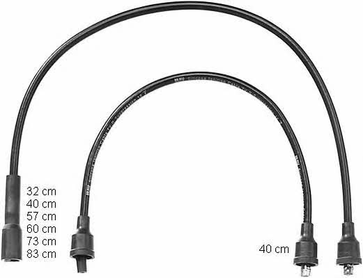  ZEF1091 Ignition cable kit ZEF1091: Buy near me in Poland at 2407.PL - Good price!