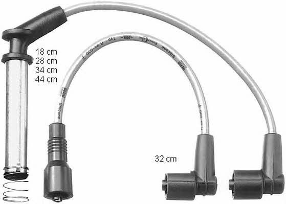 Beru ZEF1119 Ignition cable kit ZEF1119: Buy near me at 2407.PL in Poland at an Affordable price!