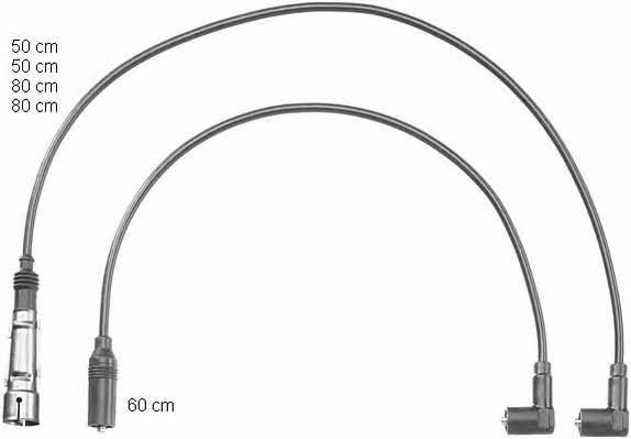 Beru ZEF1150 Ignition cable kit ZEF1150: Buy near me in Poland at 2407.PL - Good price!