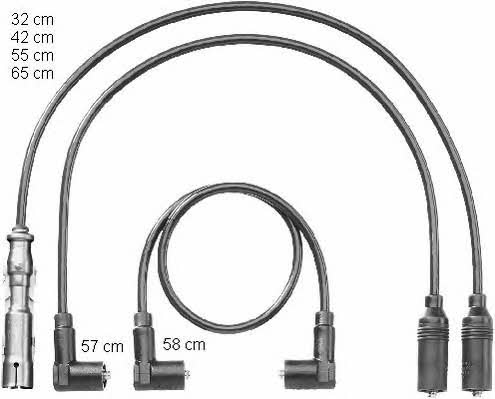 Beru ZEF1180 Ignition cable kit ZEF1180: Buy near me in Poland at 2407.PL - Good price!