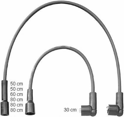  ZEF1387 Ignition cable kit ZEF1387: Buy near me in Poland at 2407.PL - Good price!