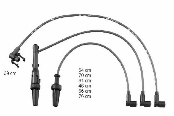 Beru ZEF1388 Ignition cable kit ZEF1388: Buy near me in Poland at 2407.PL - Good price!