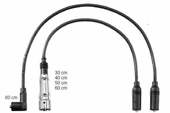 Beru ZEF1557 Ignition cable kit ZEF1557: Buy near me at 2407.PL in Poland at an Affordable price!