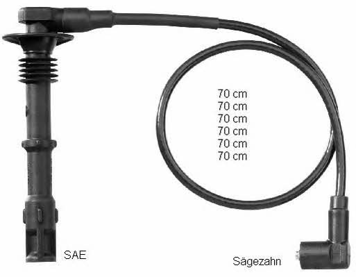 Beru ZEF1617 Ignition cable kit ZEF1617: Buy near me in Poland at 2407.PL - Good price!