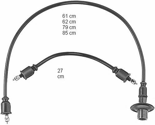 Beru ZEF303 Ignition cable kit ZEF303: Buy near me at 2407.PL in Poland at an Affordable price!
