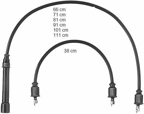 Beru ZEF352 Ignition cable kit ZEF352: Buy near me in Poland at 2407.PL - Good price!