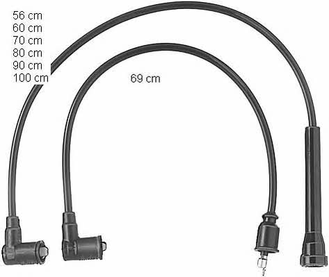Beru ZEF425 Ignition cable kit ZEF425: Buy near me in Poland at 2407.PL - Good price!