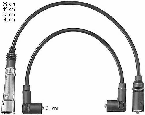 Beru ZEF561 Ignition cable kit ZEF561: Buy near me in Poland at 2407.PL - Good price!