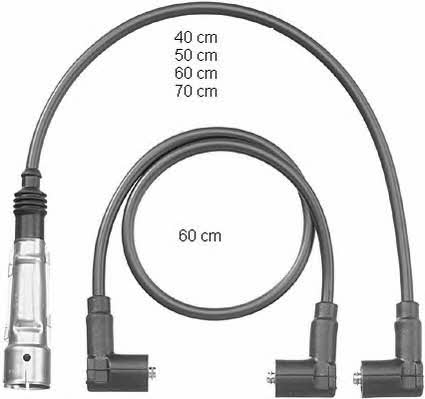  ZEF562 Ignition cable kit ZEF562: Buy near me in Poland at 2407.PL - Good price!