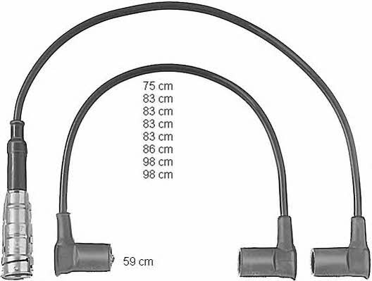 Beru ZEF566 Ignition cable kit ZEF566: Buy near me in Poland at 2407.PL - Good price!