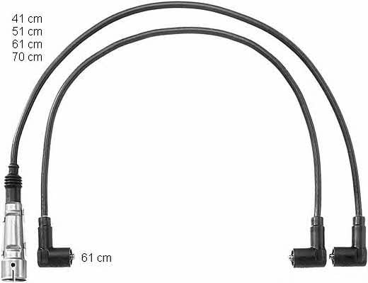 Beru ZEF716 Ignition cable kit ZEF716: Buy near me in Poland at 2407.PL - Good price!