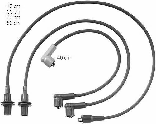  ZEF743 Ignition cable kit ZEF743: Buy near me in Poland at 2407.PL - Good price!