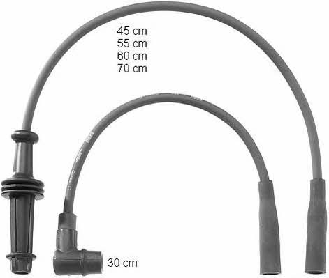 Beru ZEF756 Ignition cable kit ZEF756: Buy near me in Poland at 2407.PL - Good price!