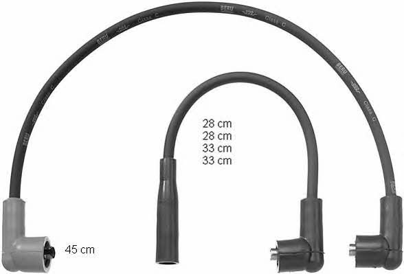  ZEF760 Провода высоковольтные, комплект ZEF760: Отличная цена - Купить в Польше на 2407.PL!