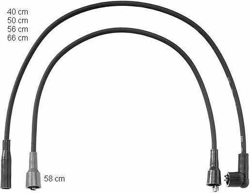  ZEF765 Ignition cable kit ZEF765: Buy near me in Poland at 2407.PL - Good price!