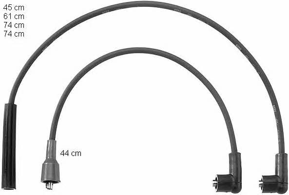  ZEF776 Ignition cable kit ZEF776: Buy near me in Poland at 2407.PL - Good price!