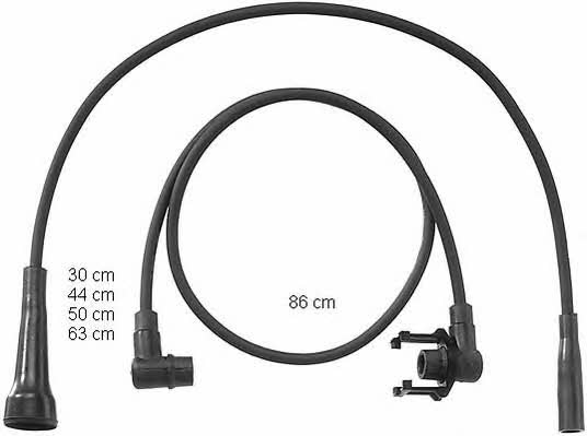 Beru ZEF799 Ignition cable kit ZEF799: Buy near me at 2407.PL in Poland at an Affordable price!