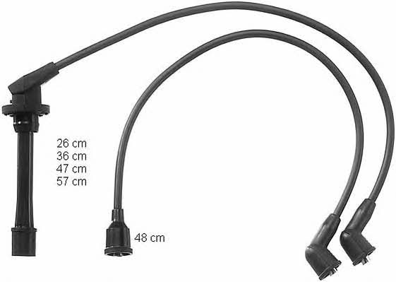 Beru ZEF830 Ignition cable kit ZEF830: Buy near me in Poland at 2407.PL - Good price!