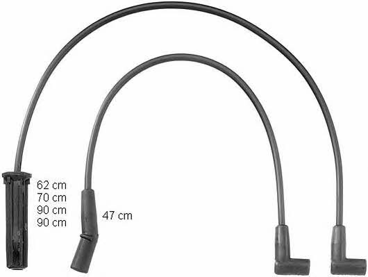 Beru ZEF835 Ignition cable kit ZEF835: Buy near me in Poland at 2407.PL - Good price!