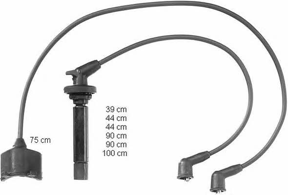 Beru ZEF844 Ignition cable kit ZEF844: Buy near me in Poland at 2407.PL - Good price!