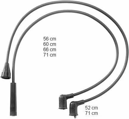  ZEF872 Ignition cable kit ZEF872: Buy near me in Poland at 2407.PL - Good price!