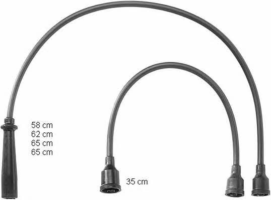 Beru ZEF914 Ignition cable kit ZEF914: Buy near me in Poland at 2407.PL - Good price!