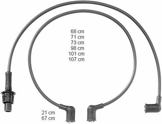 Beru ZEF937 Ignition cable kit ZEF937: Buy near me in Poland at 2407.PL - Good price!