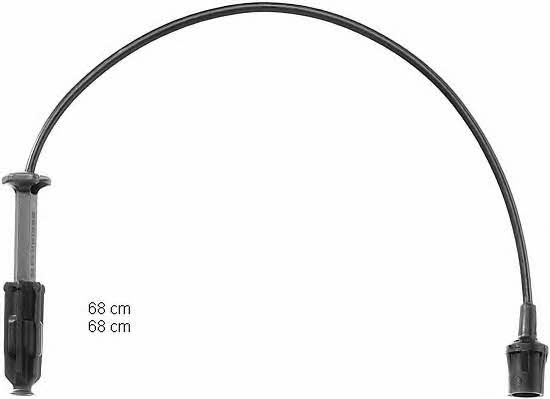 Beru ZEF988 Ignition cable kit ZEF988: Buy near me at 2407.PL in Poland at an Affordable price!