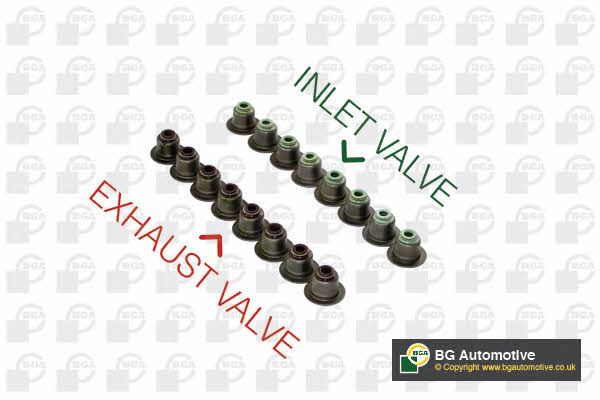 BGA VK2335 Valve oil seals, kit VK2335: Buy near me in Poland at 2407.PL - Good price!