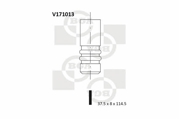 BGA V171013 Einlassventil V171013: Kaufen Sie zu einem guten Preis in Polen bei 2407.PL!