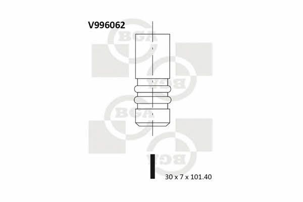 BGA V996062 Auslassventil V996062: Kaufen Sie zu einem guten Preis in Polen bei 2407.PL!