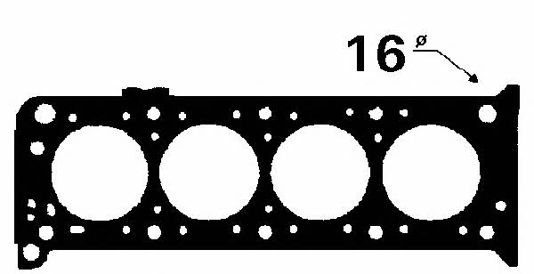 BGA CH5341 Gasket, cylinder head CH5341: Buy near me in Poland at 2407.PL - Good price!