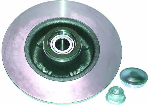 Birth 3408 Rear brake disc, non-ventilated 3408: Buy near me in Poland at 2407.PL - Good price!