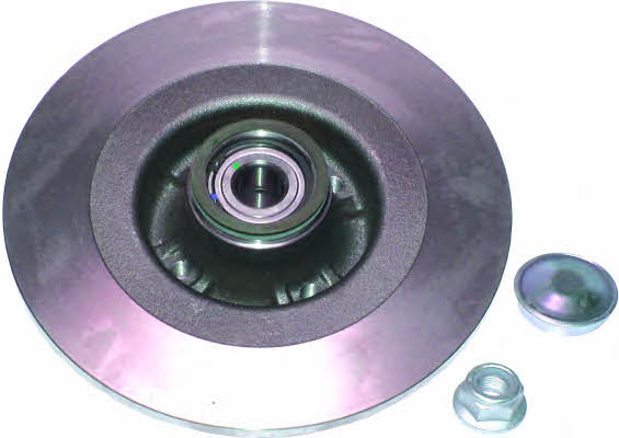 Birth 3409 Rear brake disc, non-ventilated 3409: Buy near me in Poland at 2407.PL - Good price!
