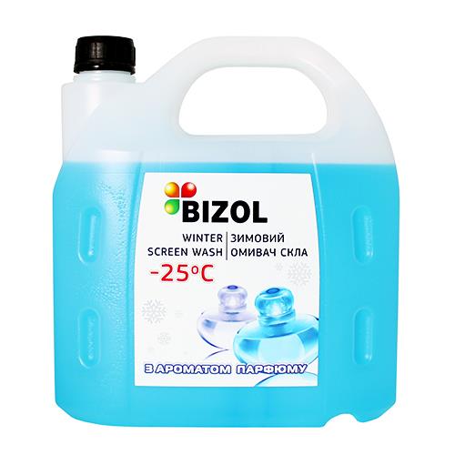 Bizol B1004 Winter windshield washer fluid, -25°C, Perfume, 4l B1004: Buy near me at 2407.PL in Poland at an Affordable price!