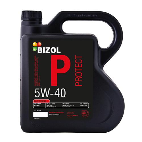 Bizol 85216 Engine oil Bizol Protect 5W-40, 4L 85216: Buy near me in Poland at 2407.PL - Good price!