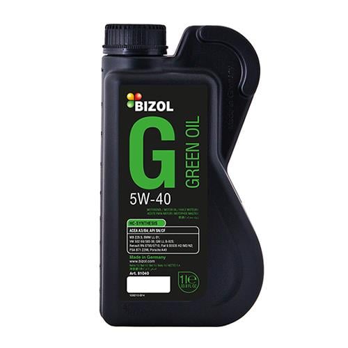 Bizol 81040 Моторное масло Bizol Green Oil Synthesis 5W-40, 1л 81040: Отличная цена - Купить в Польше на 2407.PL!