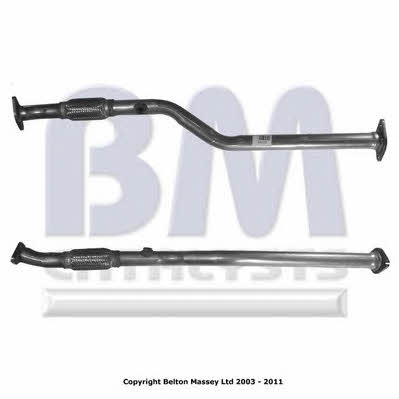 BM Catalysts BM50166 Exhaust pipe BM50166: Buy near me at 2407.PL in Poland at an Affordable price!