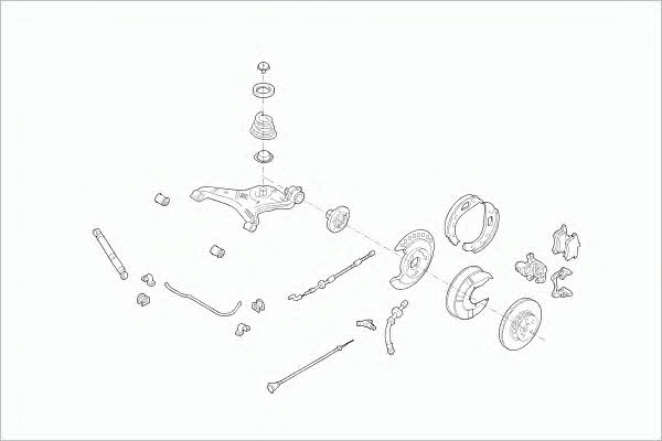 Boge VW-MULTI-RB001 Zawieszenie kola VWMULTIRB001: Dobra cena w Polsce na 2407.PL - Kup Teraz!