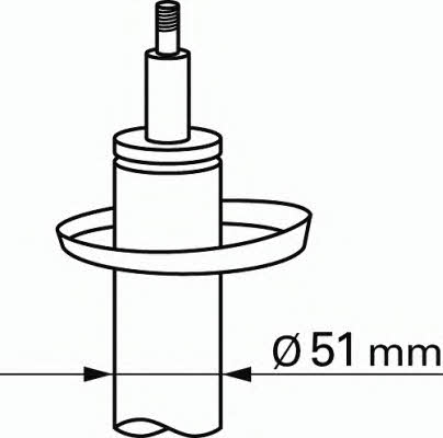 Boge 32-916-1 Вкладыш стойки амортизатора масляный 329161: Отличная цена - Купить в Польше на 2407.PL!