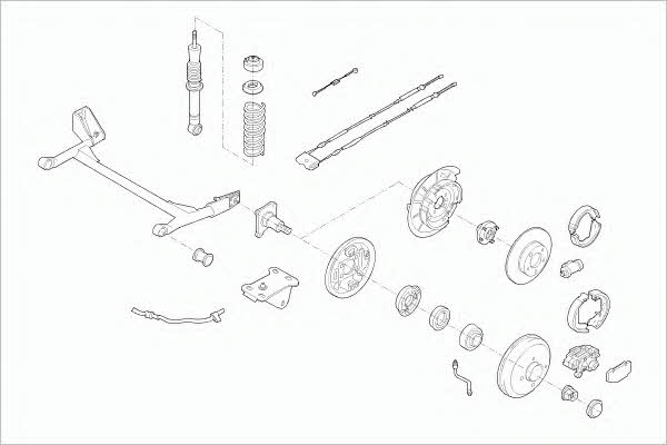 Boge FORD-ESCOR-RB002 Zawieszenie kola FORDESCORRB002: Dobra cena w Polsce na 2407.PL - Kup Teraz!