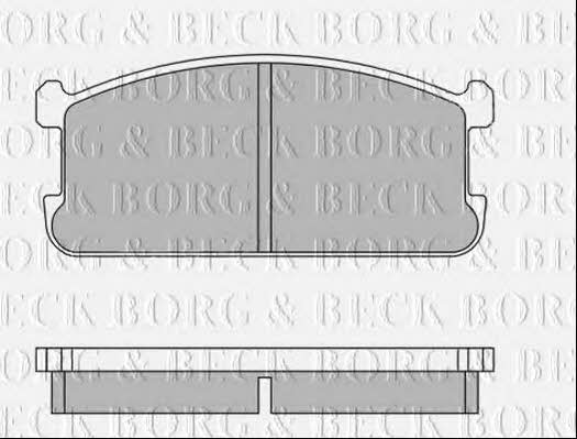 Borg & beck BBD5335 Wentylowana przednia tarcza hamulcowa BBD5335: Atrakcyjna cena w Polsce na 2407.PL - Zamów teraz!