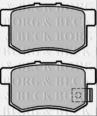 Borg & beck BBP2373 Гальмівні колодки, комплект BBP2373: Приваблива ціна - Купити у Польщі на 2407.PL!