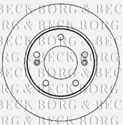 Borg & beck BBD5189 Wentylowana przednia tarcza hamulcowa BBD5189: Dobra cena w Polsce na 2407.PL - Kup Teraz!