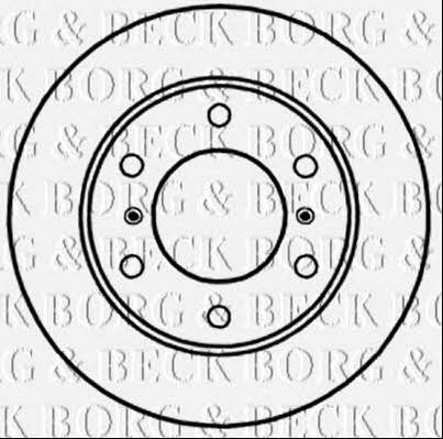 Borg & beck BBD5250 Wentylowana przednia tarcza hamulcowa BBD5250: Dobra cena w Polsce na 2407.PL - Kup Teraz!