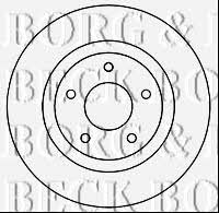 Borg & beck BBD5261 Innenbelüftete Bremsscheibe vorne BBD5261: Kaufen Sie zu einem guten Preis in Polen bei 2407.PL!